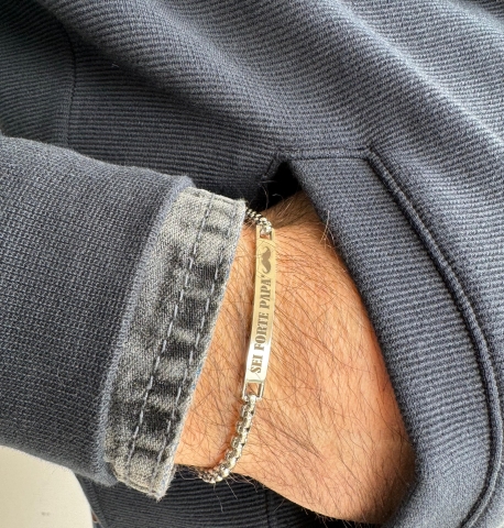 BRACCIALE SEI FORTE PAPA'