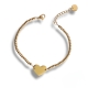 BRACCIALE CUORE SFERE SMALL