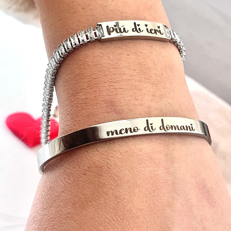 Coppia Bracciali con Dedica