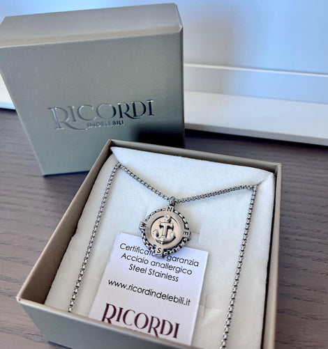 COLLANA BUSSOLA ANCORA