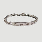 BRACCIALE I LOVE YOU DAD BAFFI