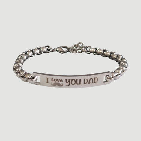 BRACCIALE I LOVE YOU DAD BAFFI